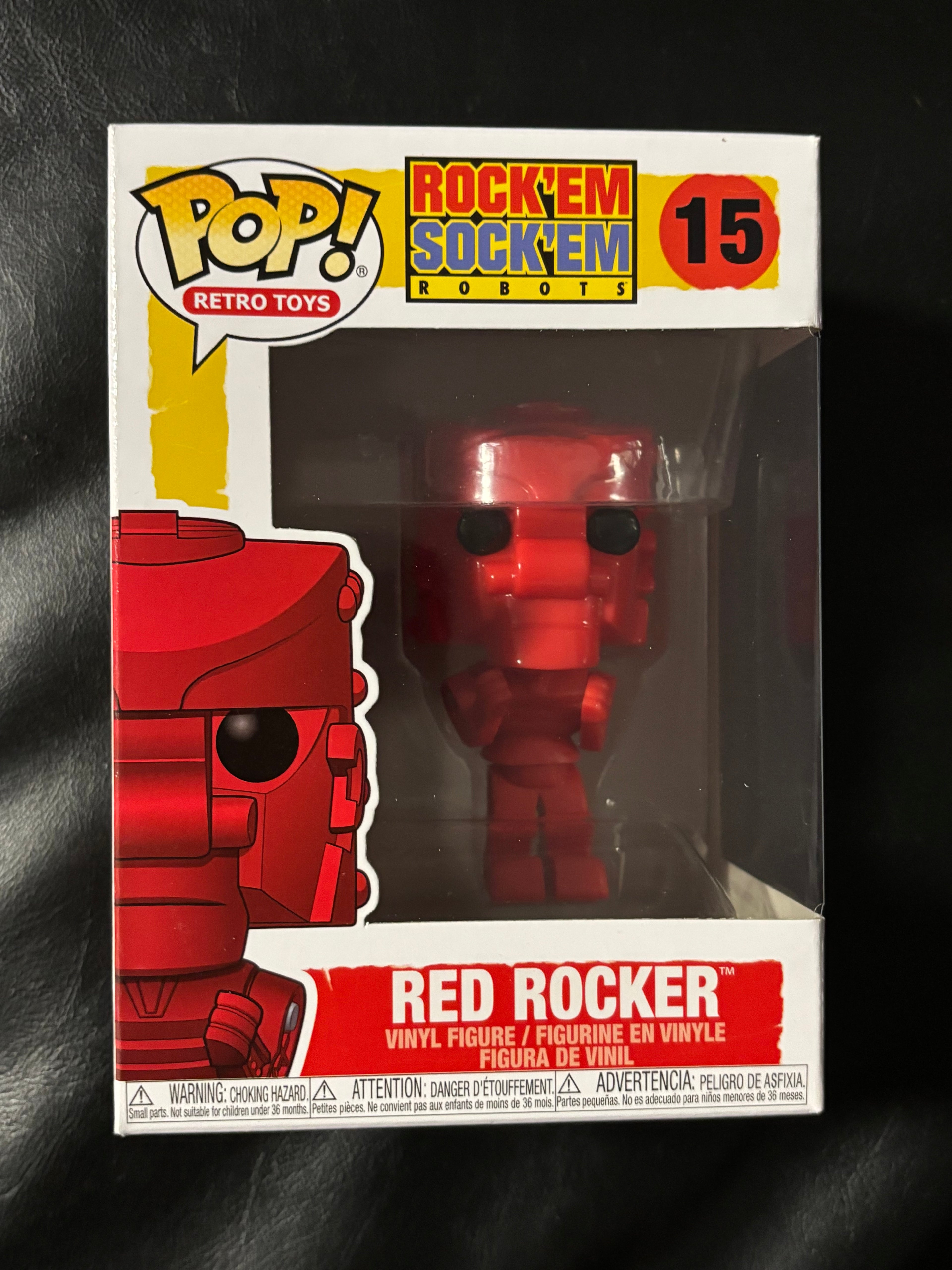 Red rocker #15 (Rock’em Sock’em Robots)