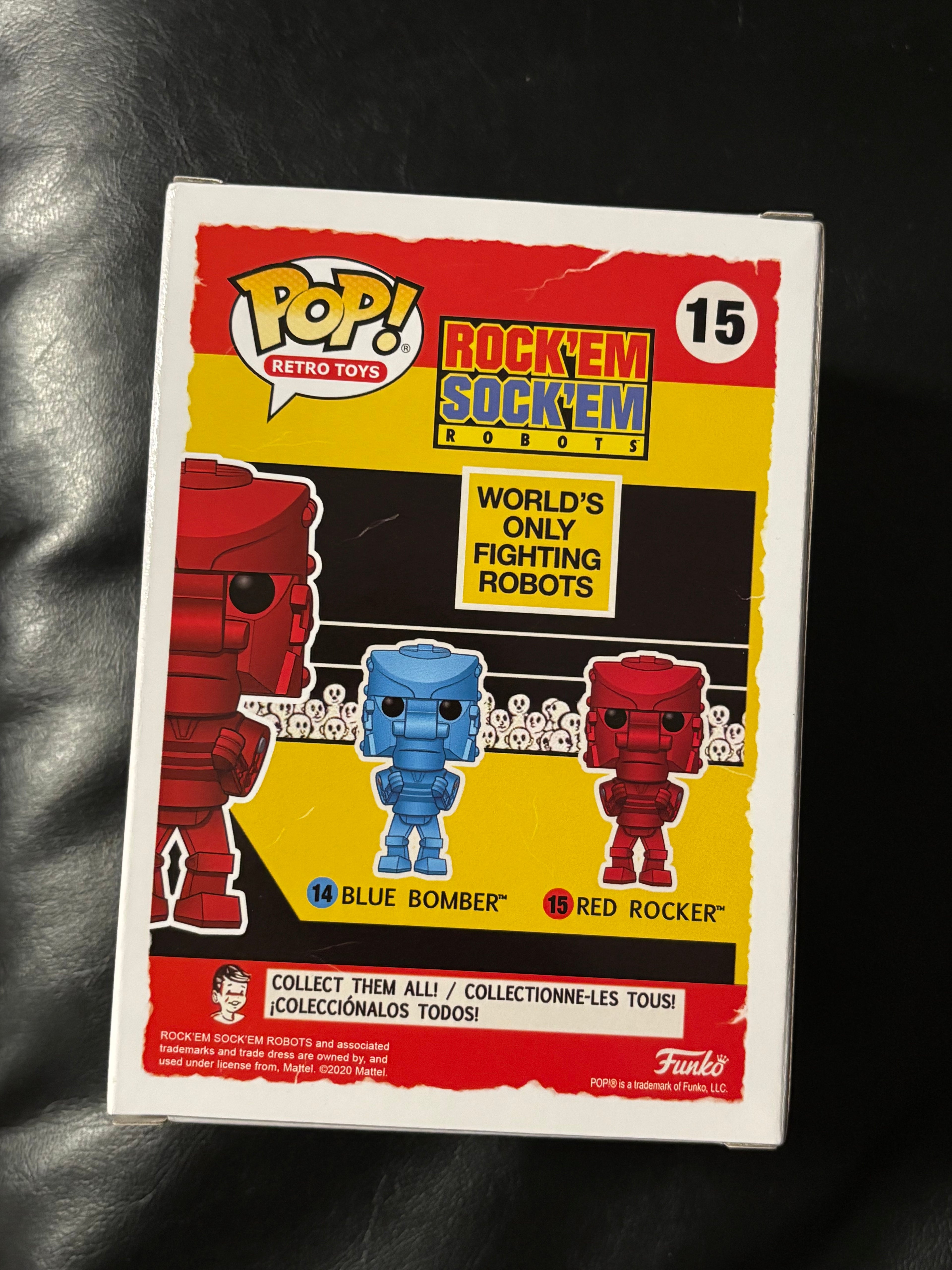 Red rocker #15 (Rock’em Sock’em Robots)