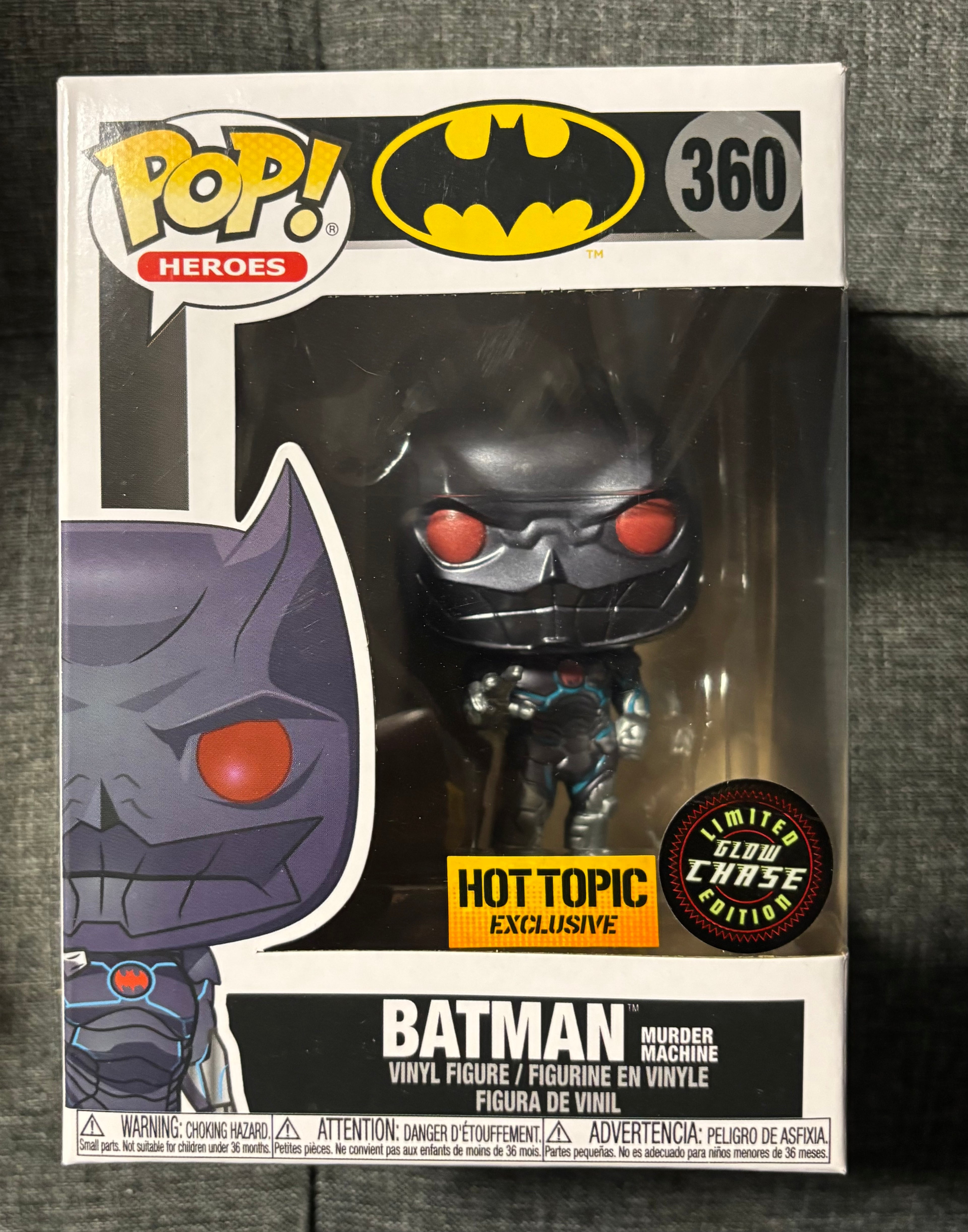 Batman Murder Machine Bundle (Common and Chase Funko Pops)