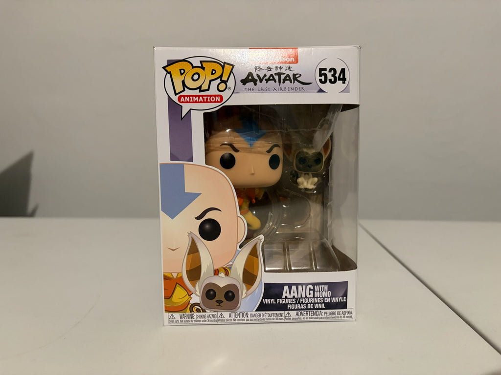 Aang With Momo