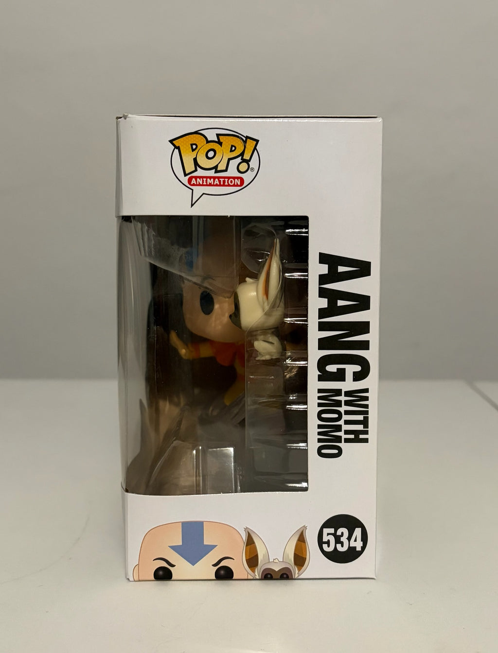 Aang With Momo