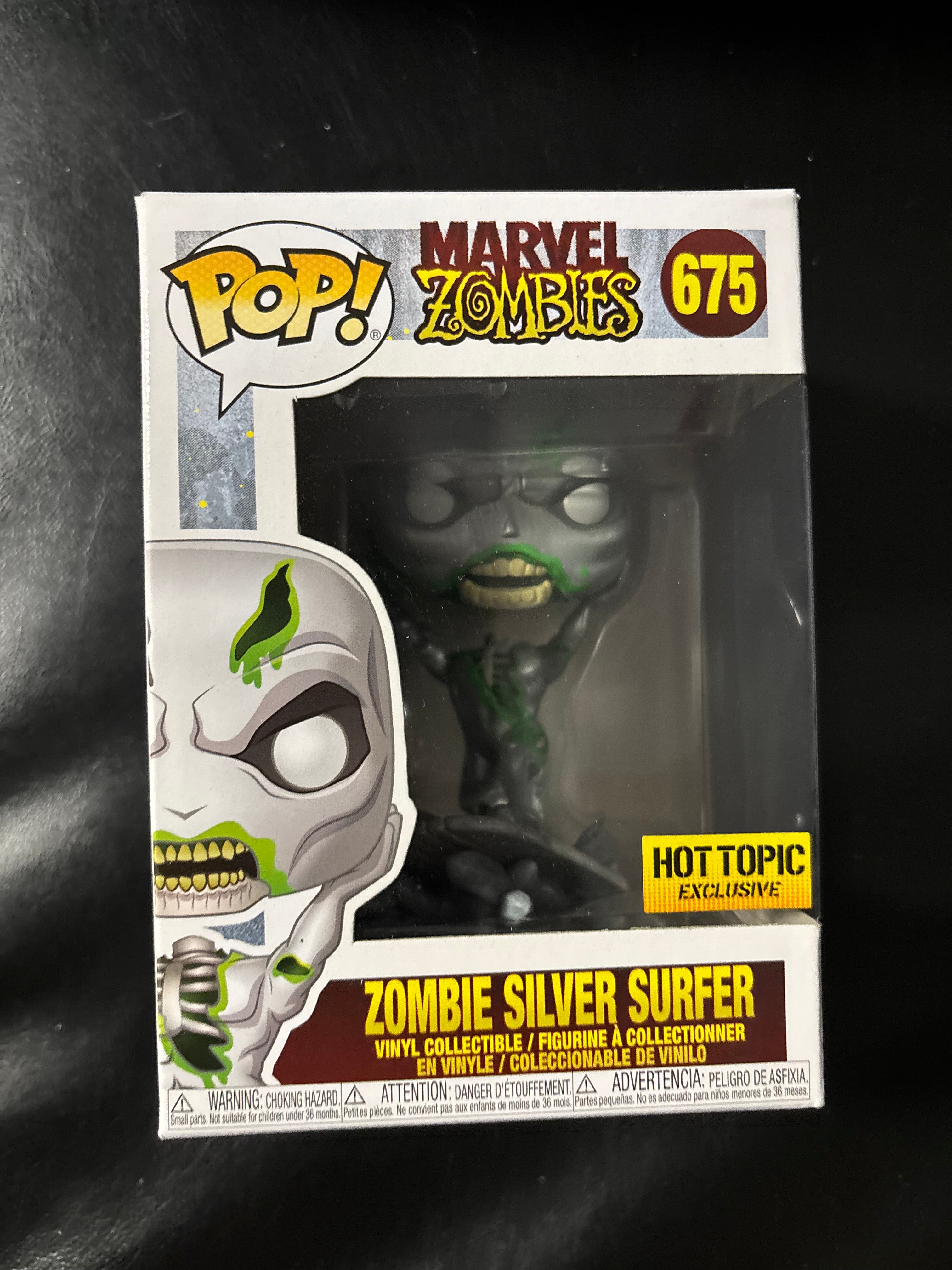 Zombie Silver Surfer #673 (Marvel Zombies)