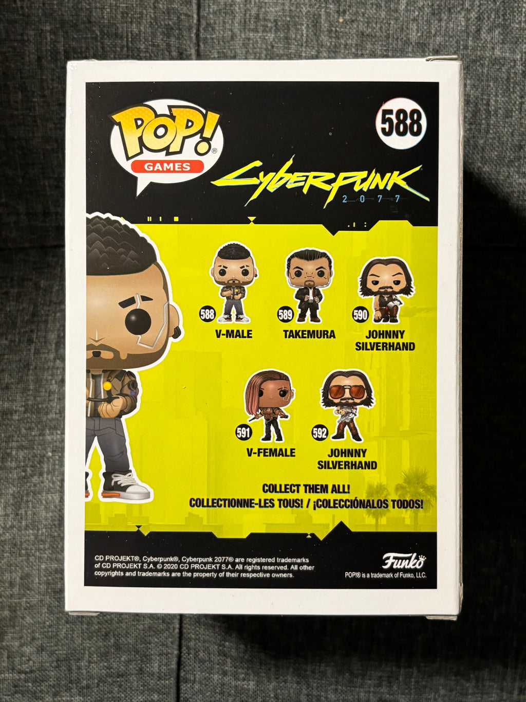 V-Male #588 (GITD)(Cyberpunk) Funko Insider Club Exclusive
