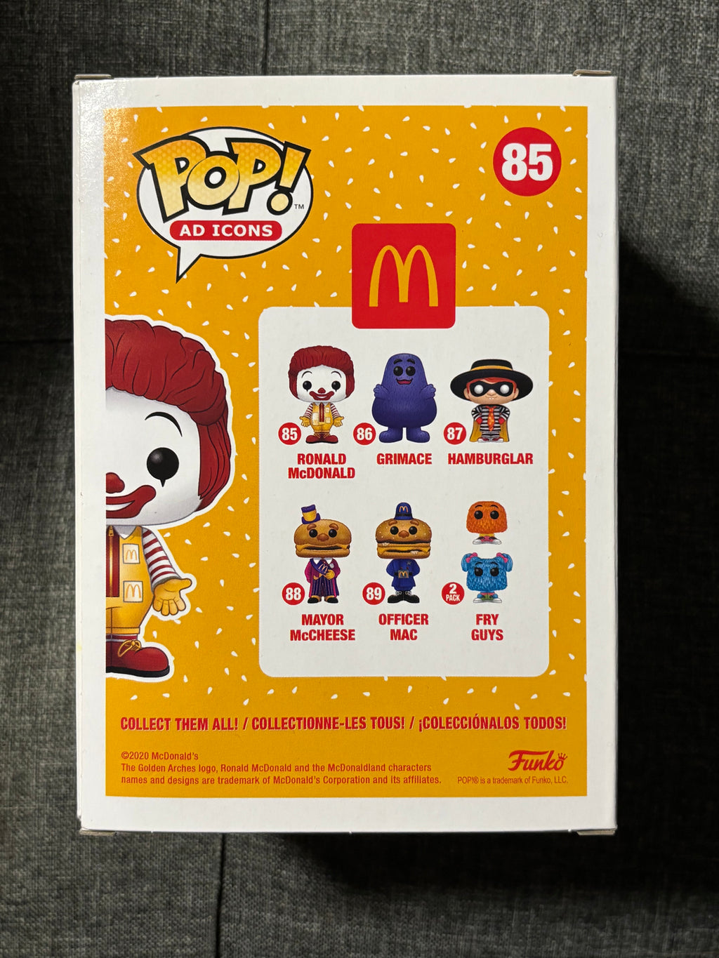 Ronald McDonald #85 (McDonald’s)