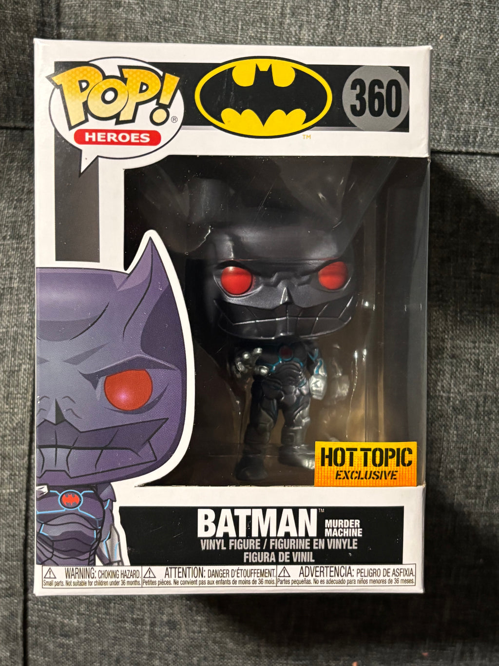Batman Murder Machine Bundle (Common and Chase Funko Pops)