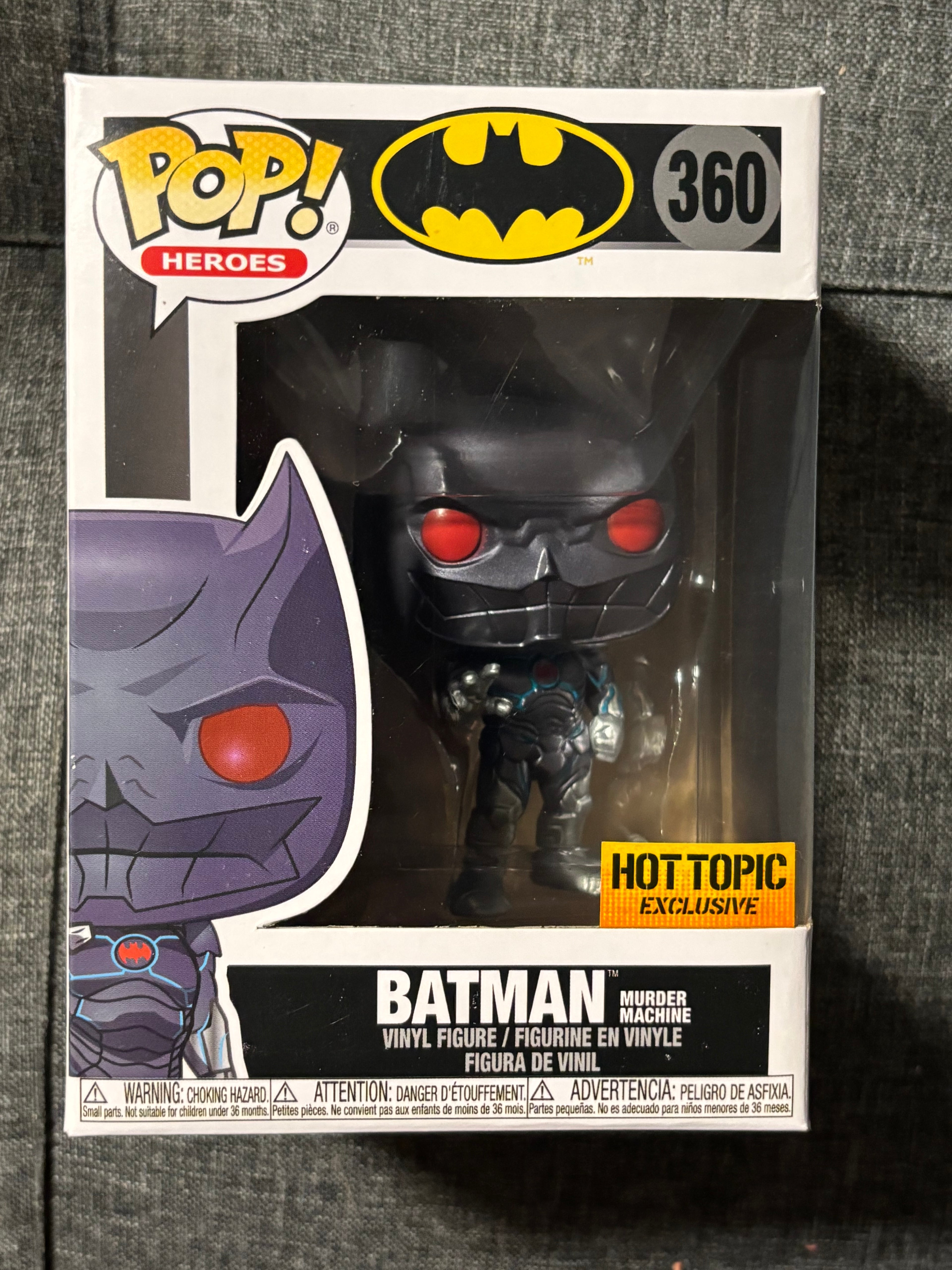 Batman Murder Machine Bundle (Common and Chase Funko Pops)