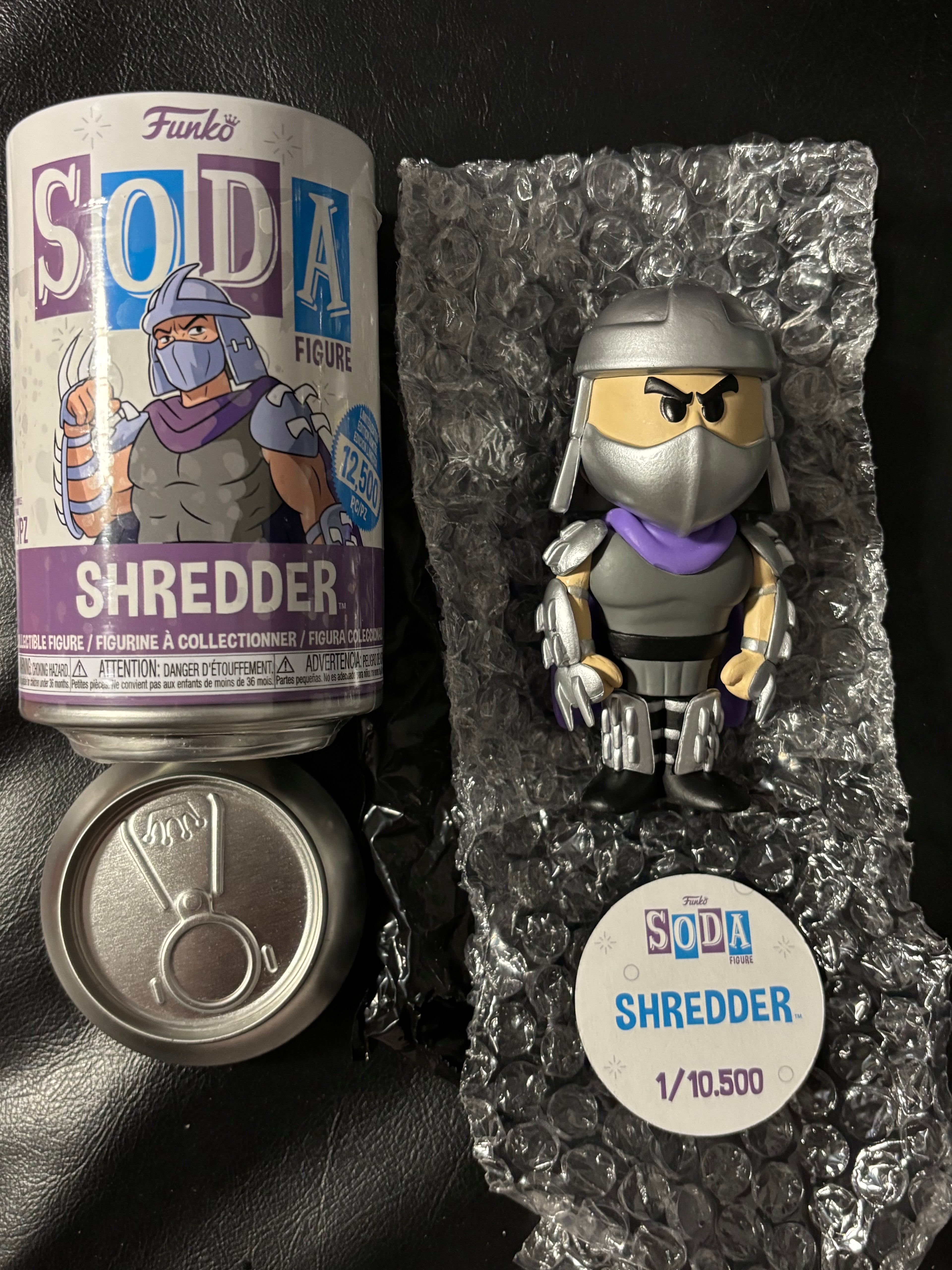 Shredder  Funko soda (opened)