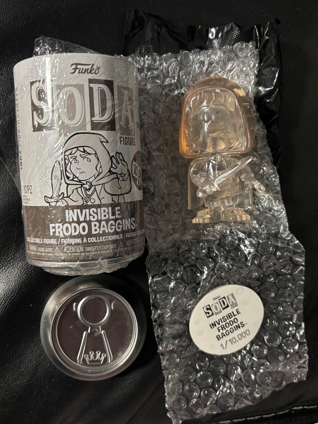 Invisible Frodo Baggins Funko Soda (Opened) (Check back photo)