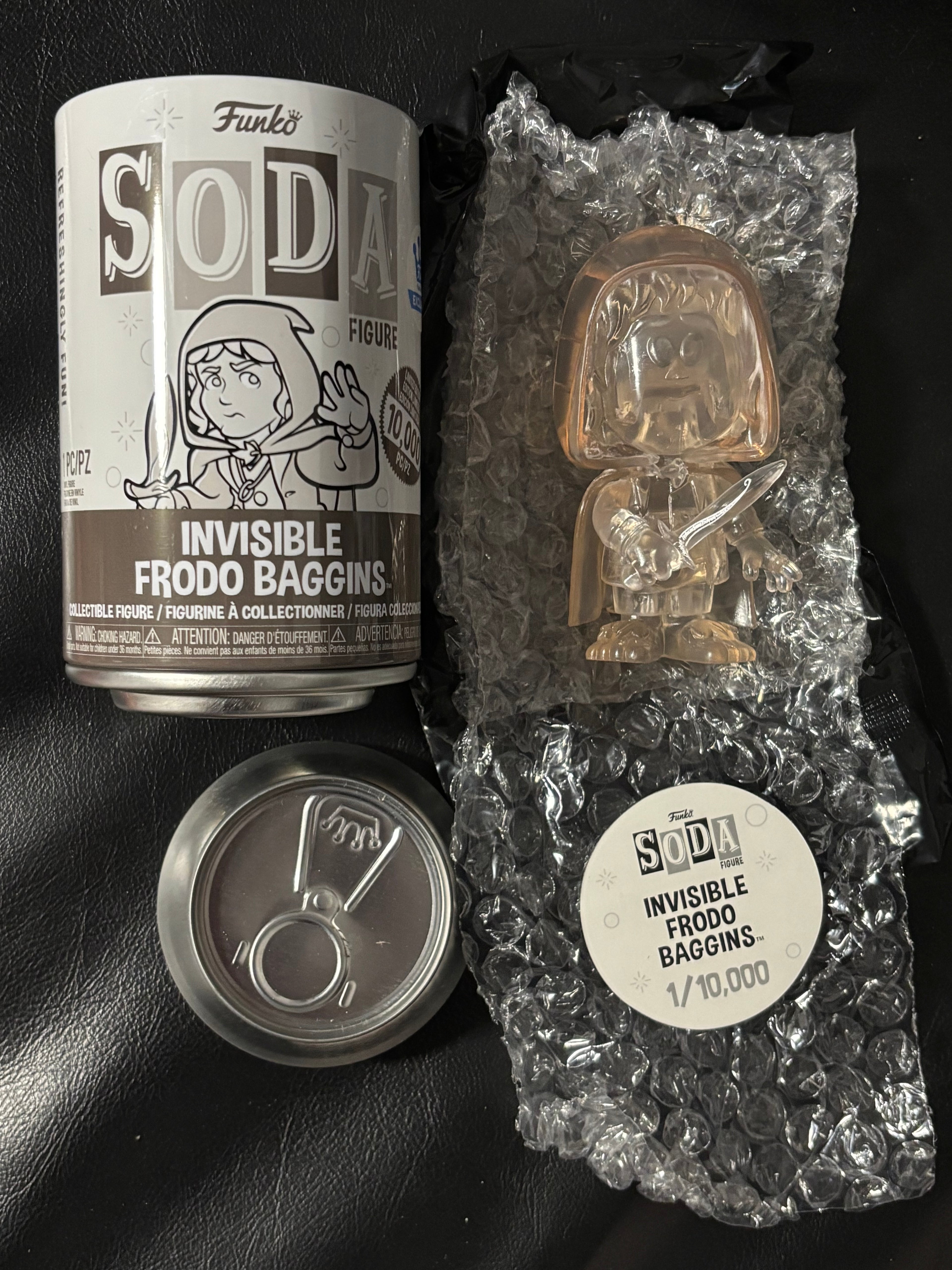 Invisible Frodo Baggins Funko Soda (Opened)