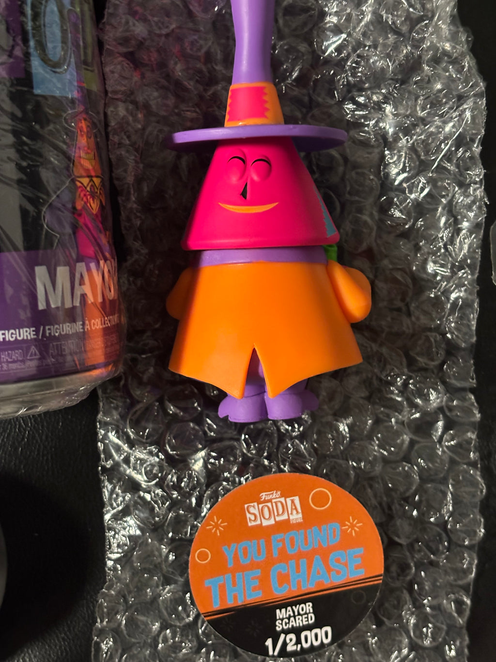 Mayor Blacklight (Chase Variant)Funko Soda (Opened)