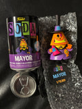 Mayor Blacklight Funko Soda (Opened)