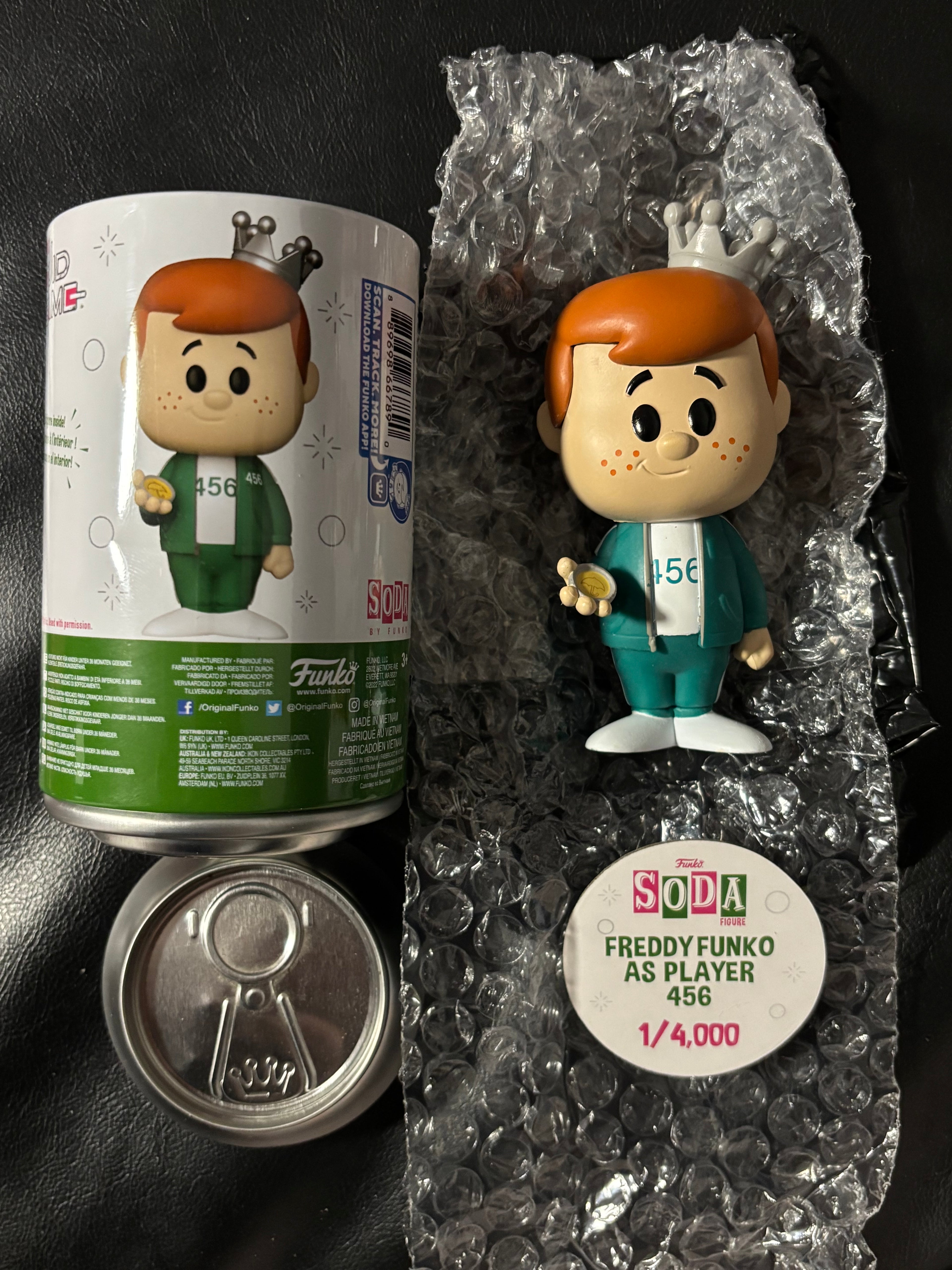 Freddy Funko as Player 456 Soda (Opened)