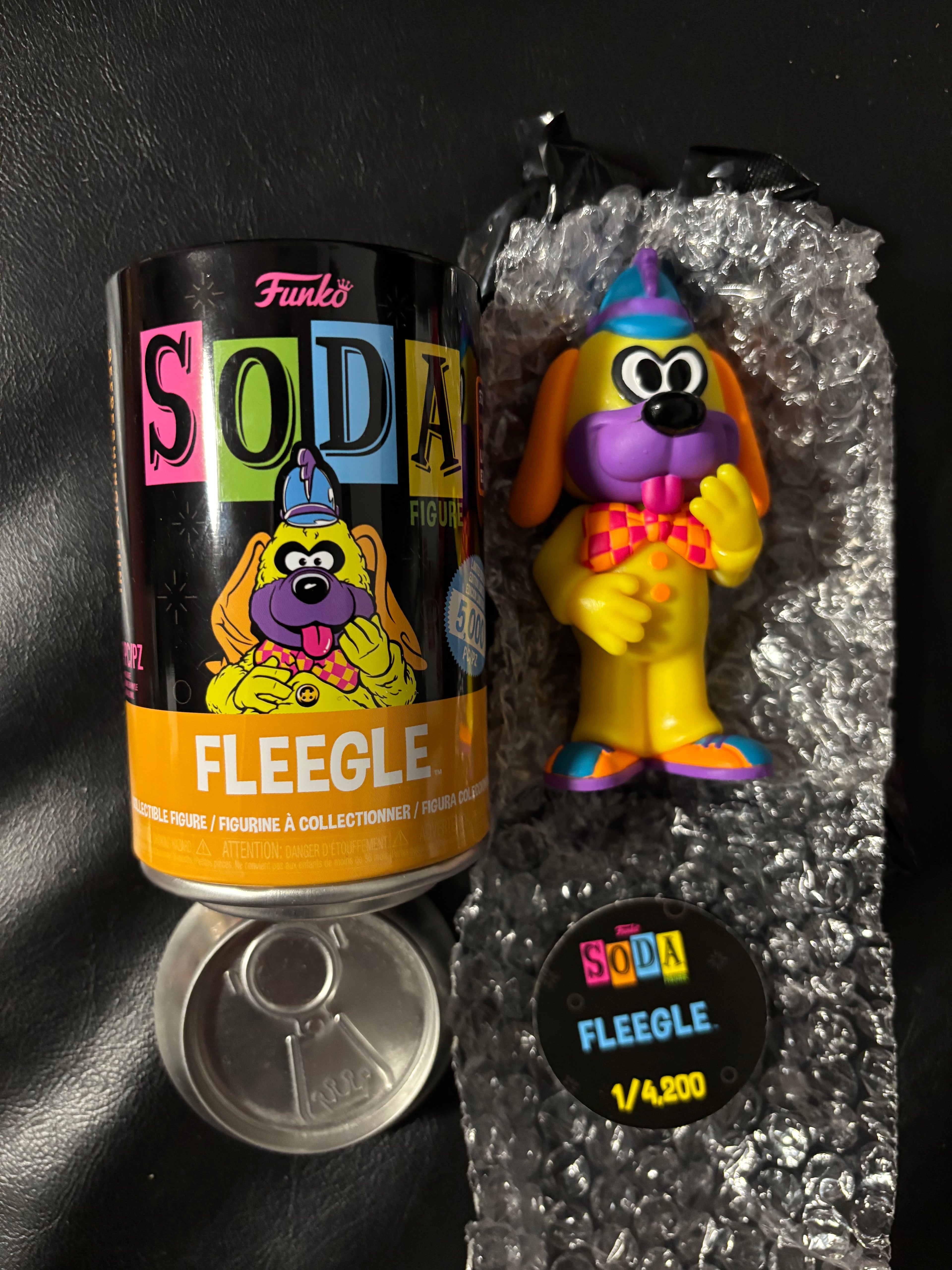 Blacklight Fleegle Funko Soda Banana Splits