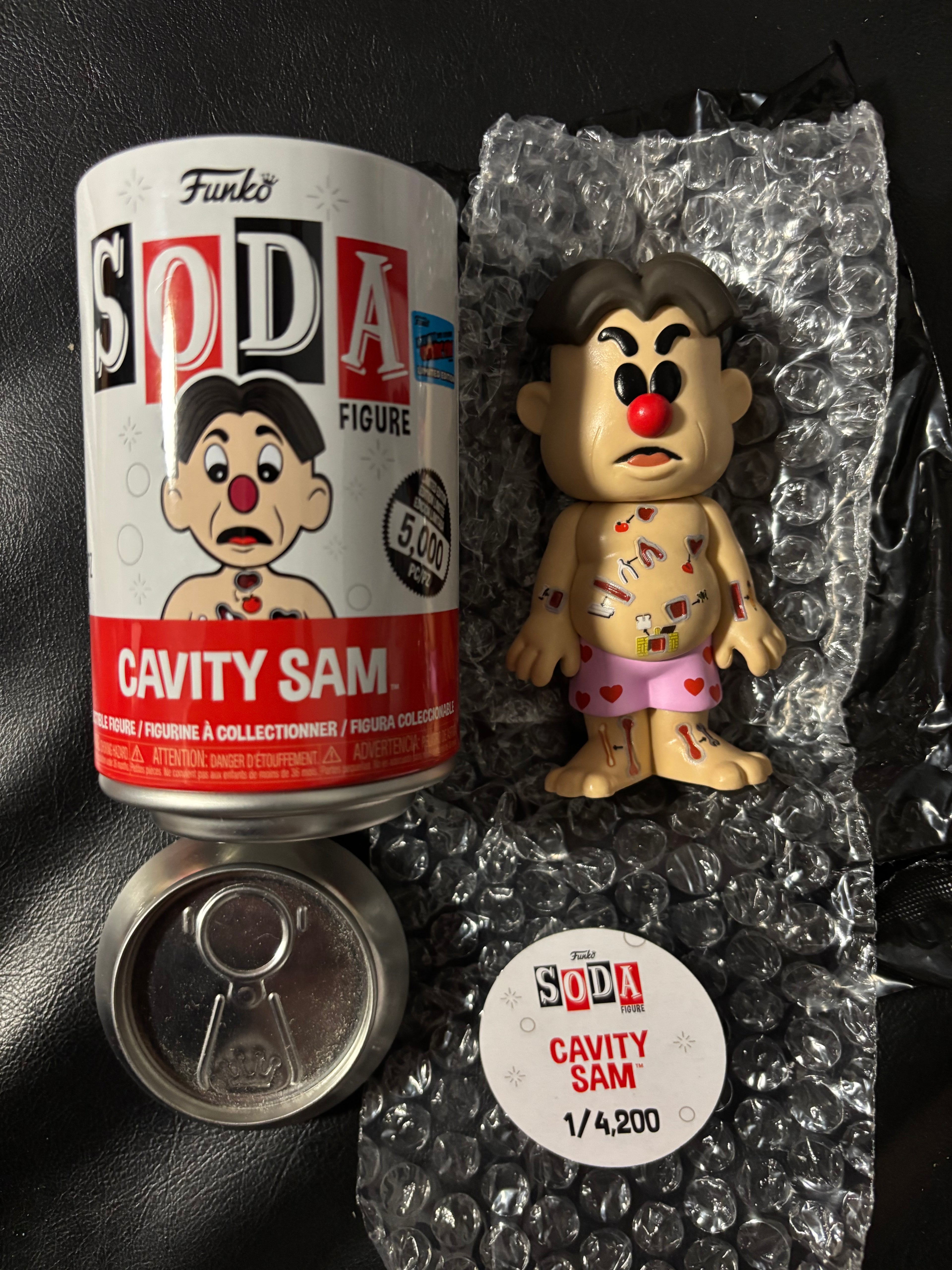 Cavity Sam Funko Soda (Opened)