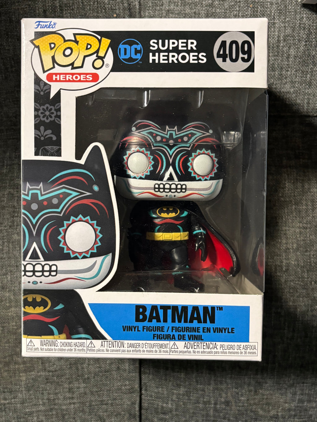 Batman #409 Dia de los muerto pop. (Check back photo)