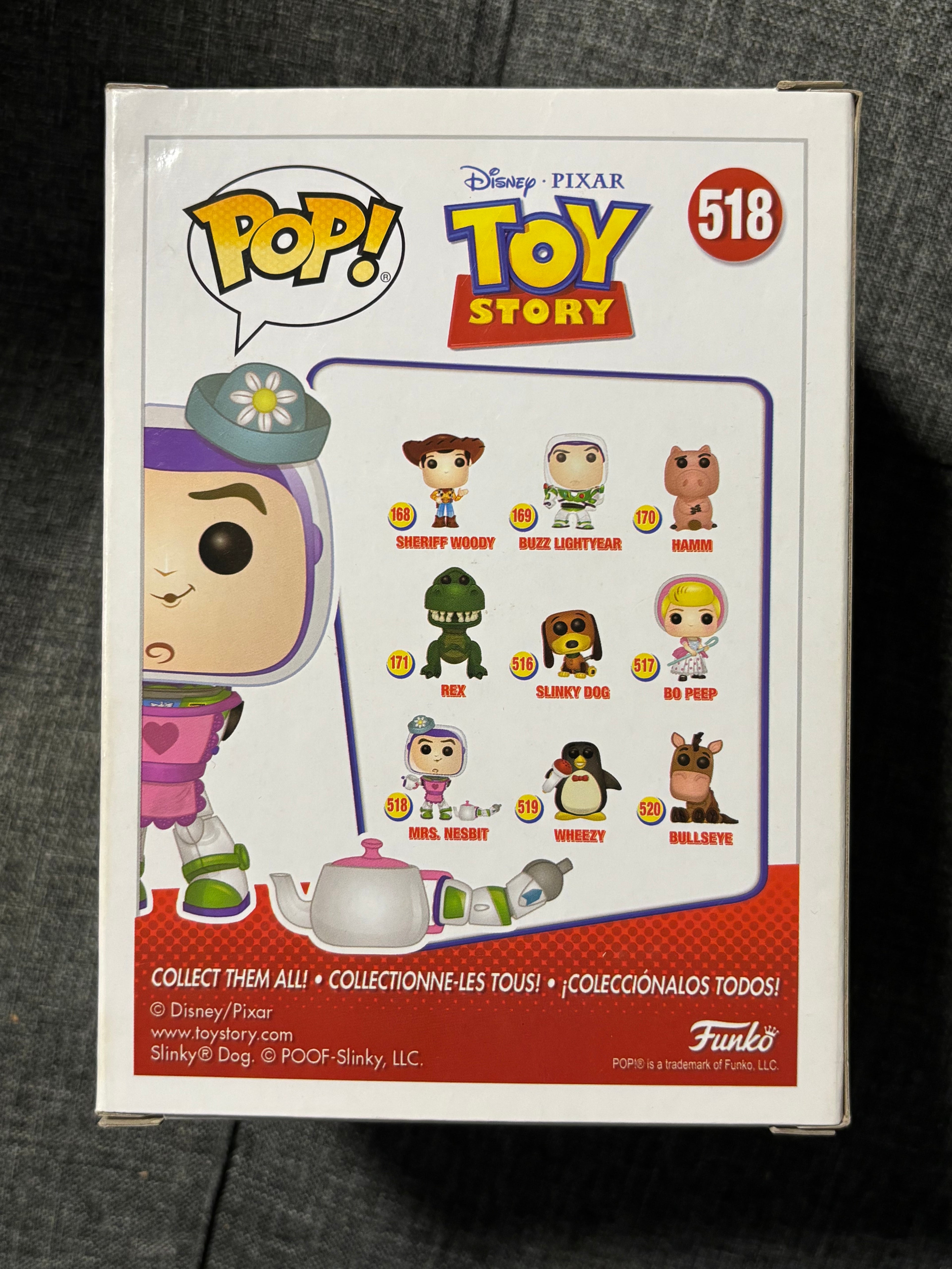 Buzz light year as Mrs. Nesbit #518 (Toy Story)