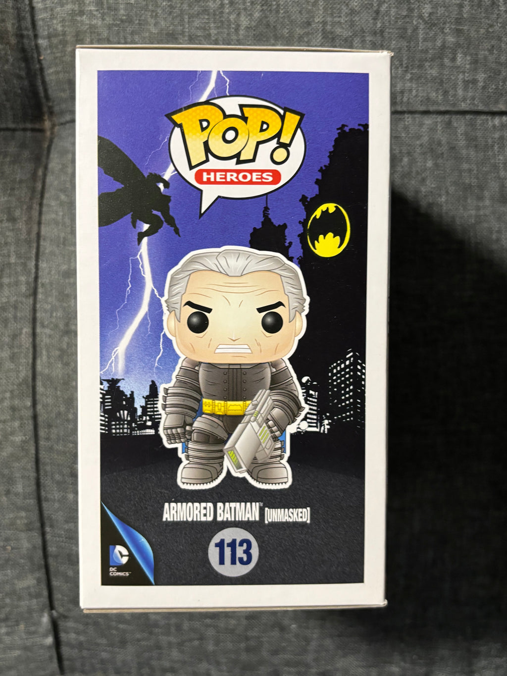 Armored Batman (unmasked) #113 PX Exclusive