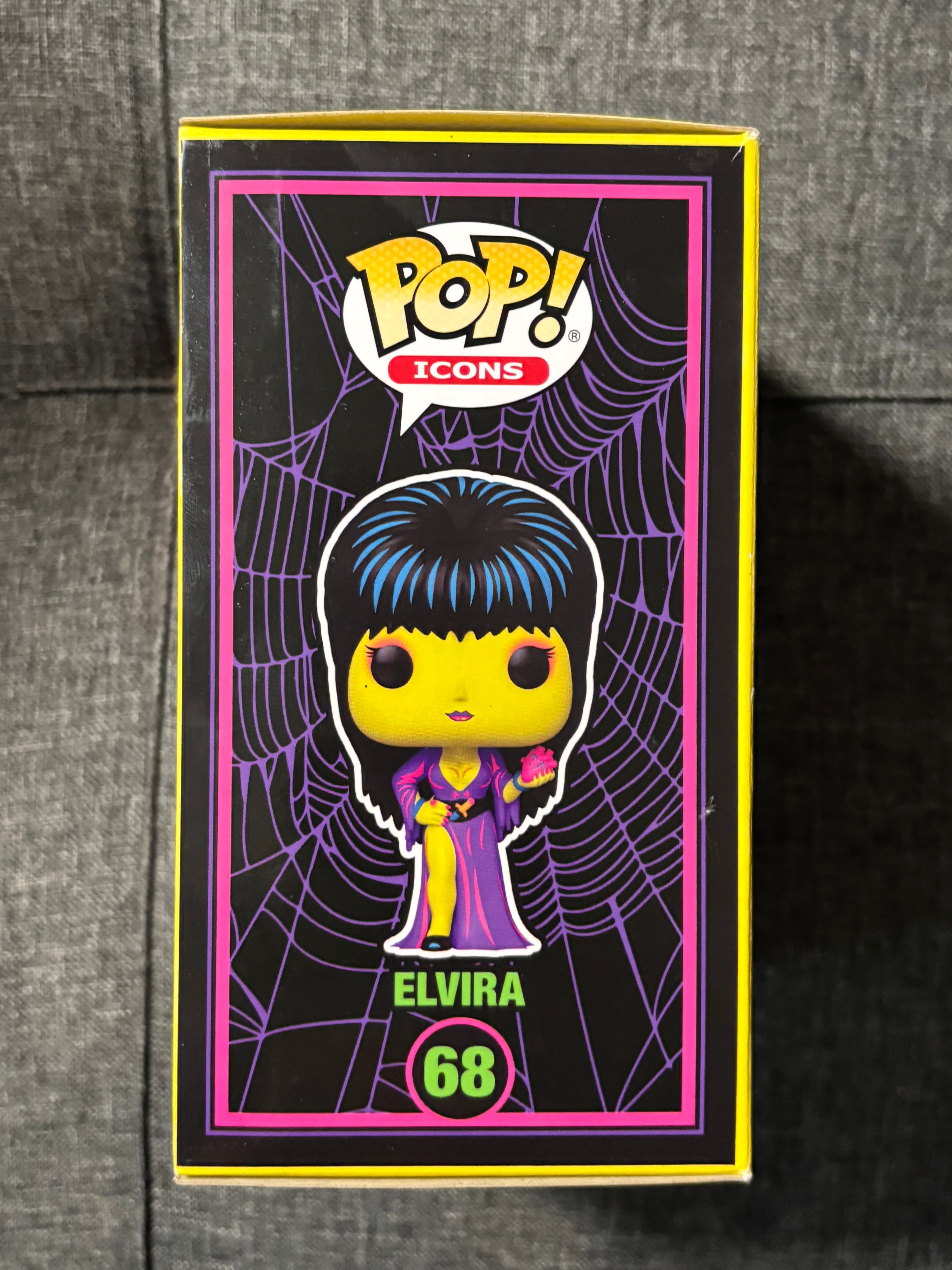 Elvira #68 (Blacklight) Limited Edition Entertainment Earth Exclusive