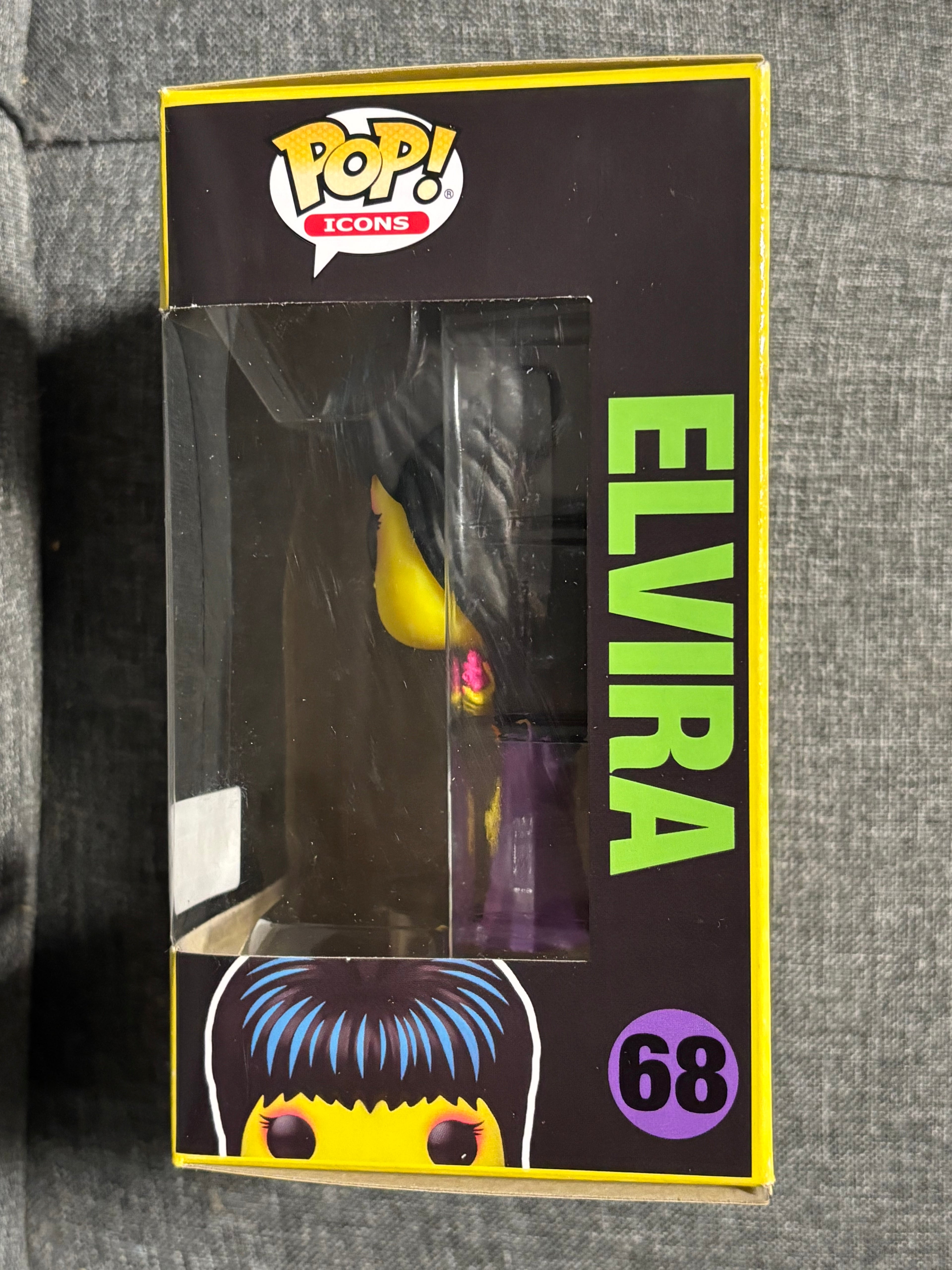 Elvira #68 (Blacklight) Limited Edition Entertainment Earth Exclusive
