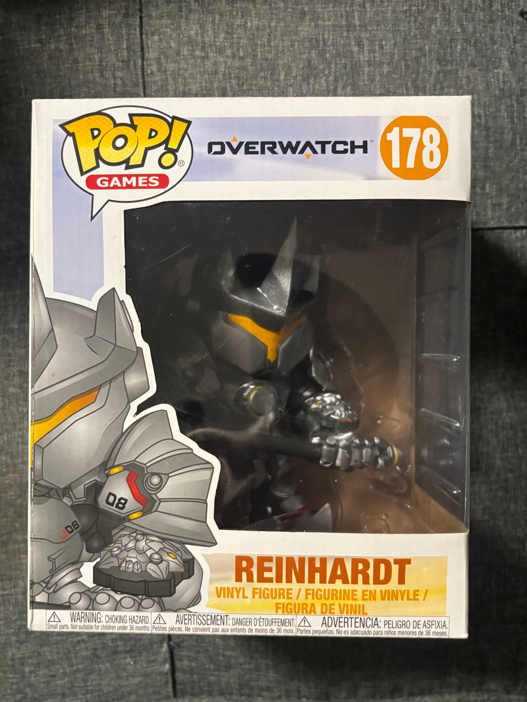 Reinhardt #178  6inch Funko (Overwatch)