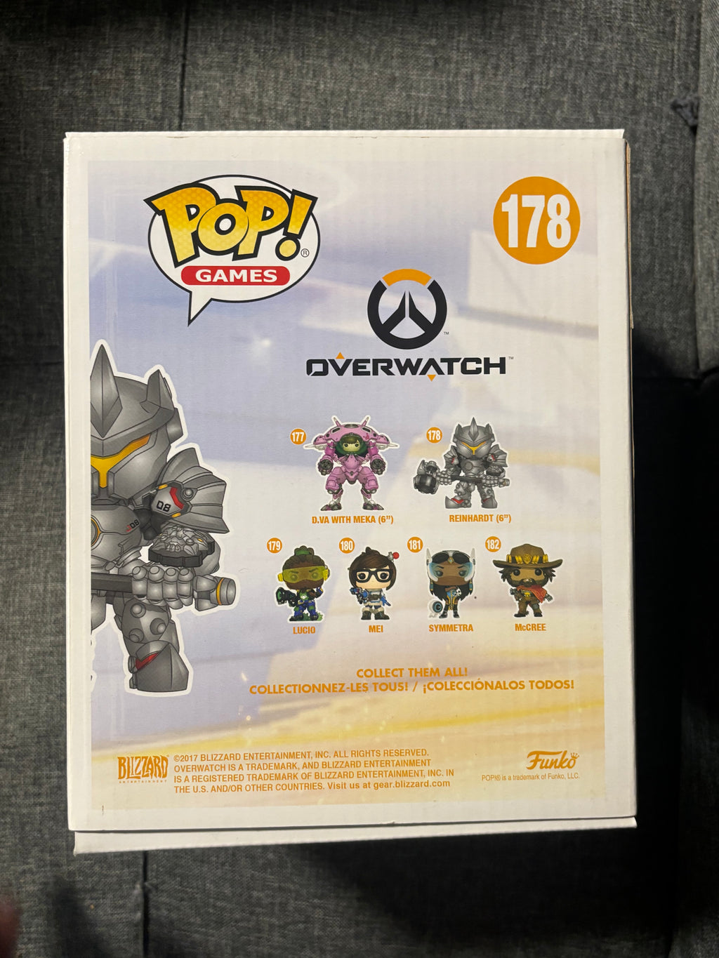 Reinhardt #178  6inch Funko (Overwatch)