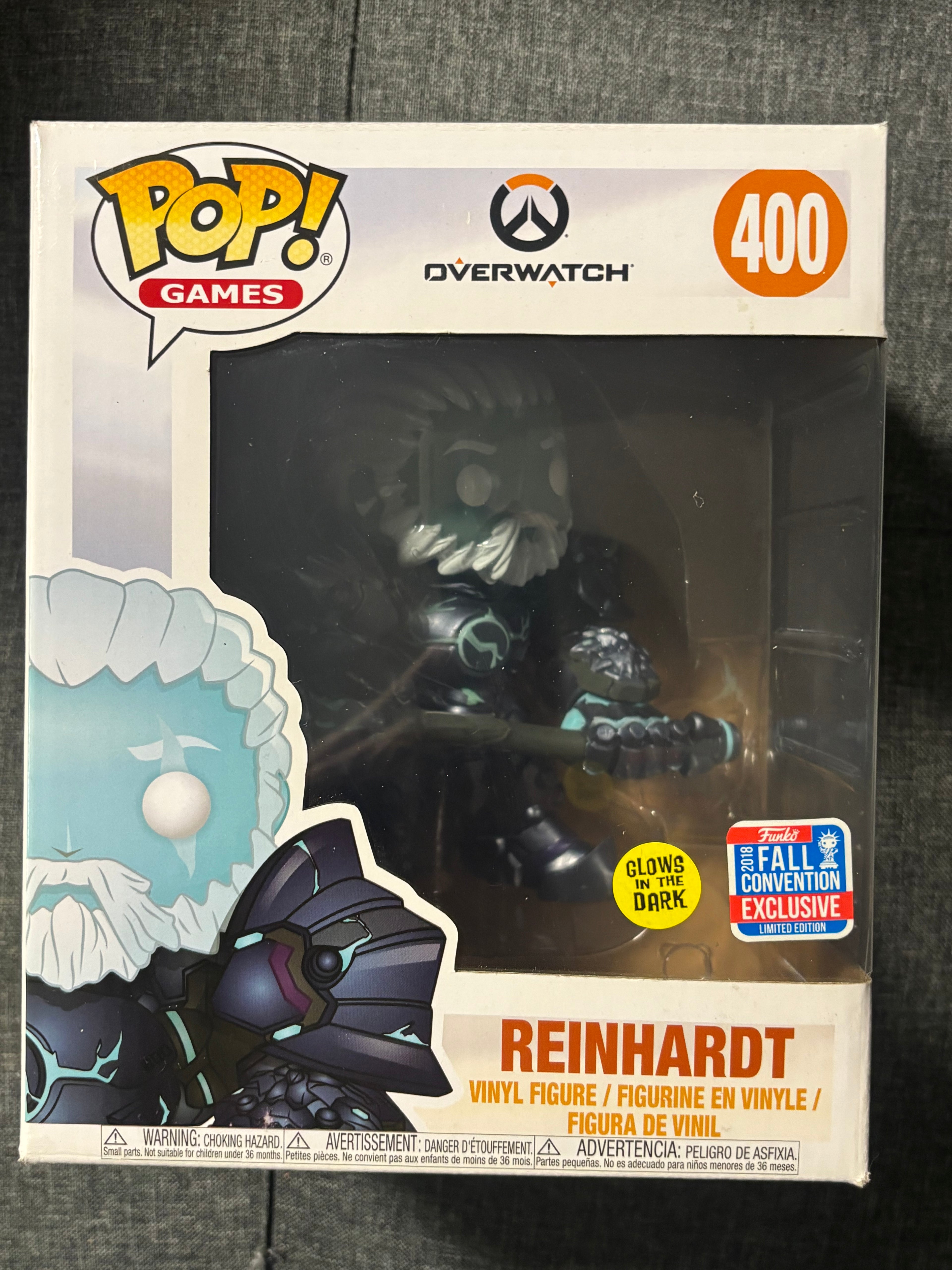 Reinhardt #400 (GITD) 6inch Funko (Overwatch)