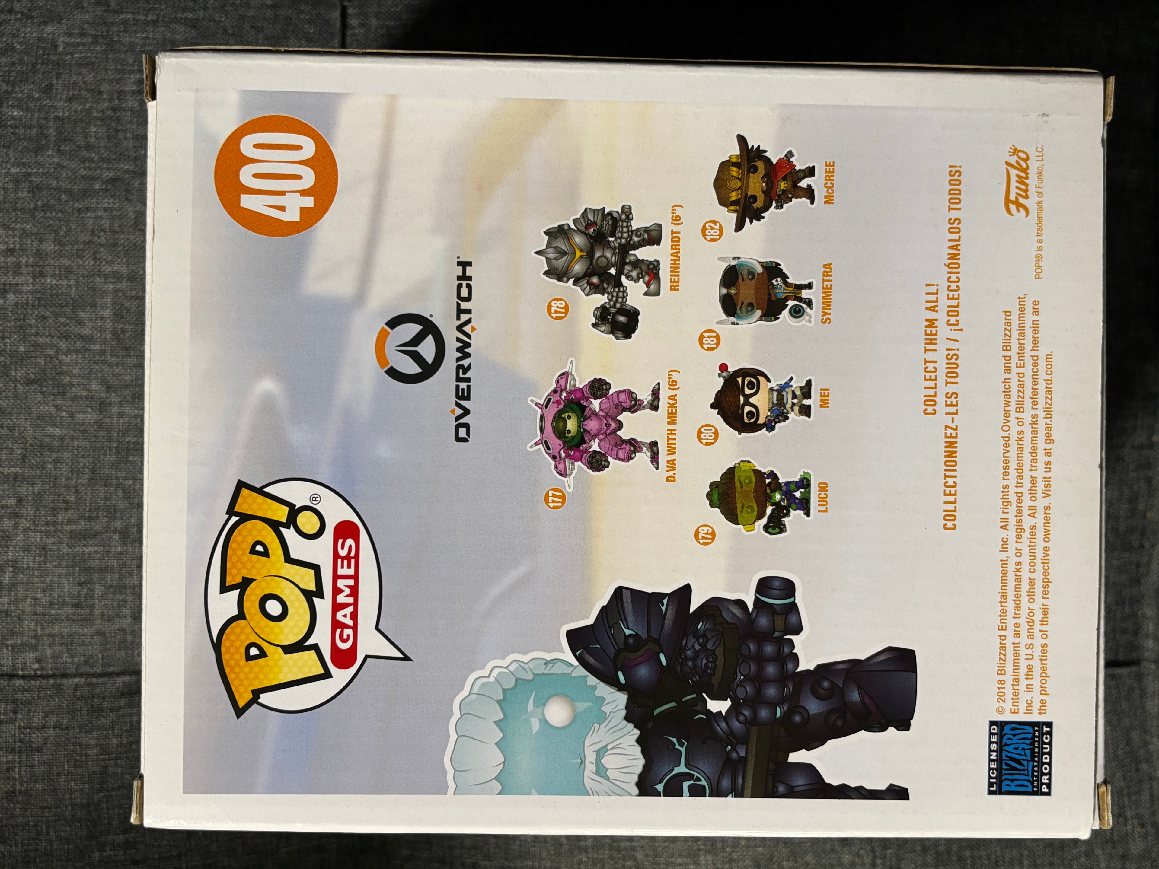 Reinhardt #400 (GITD) 6inch Funko (Overwatch)