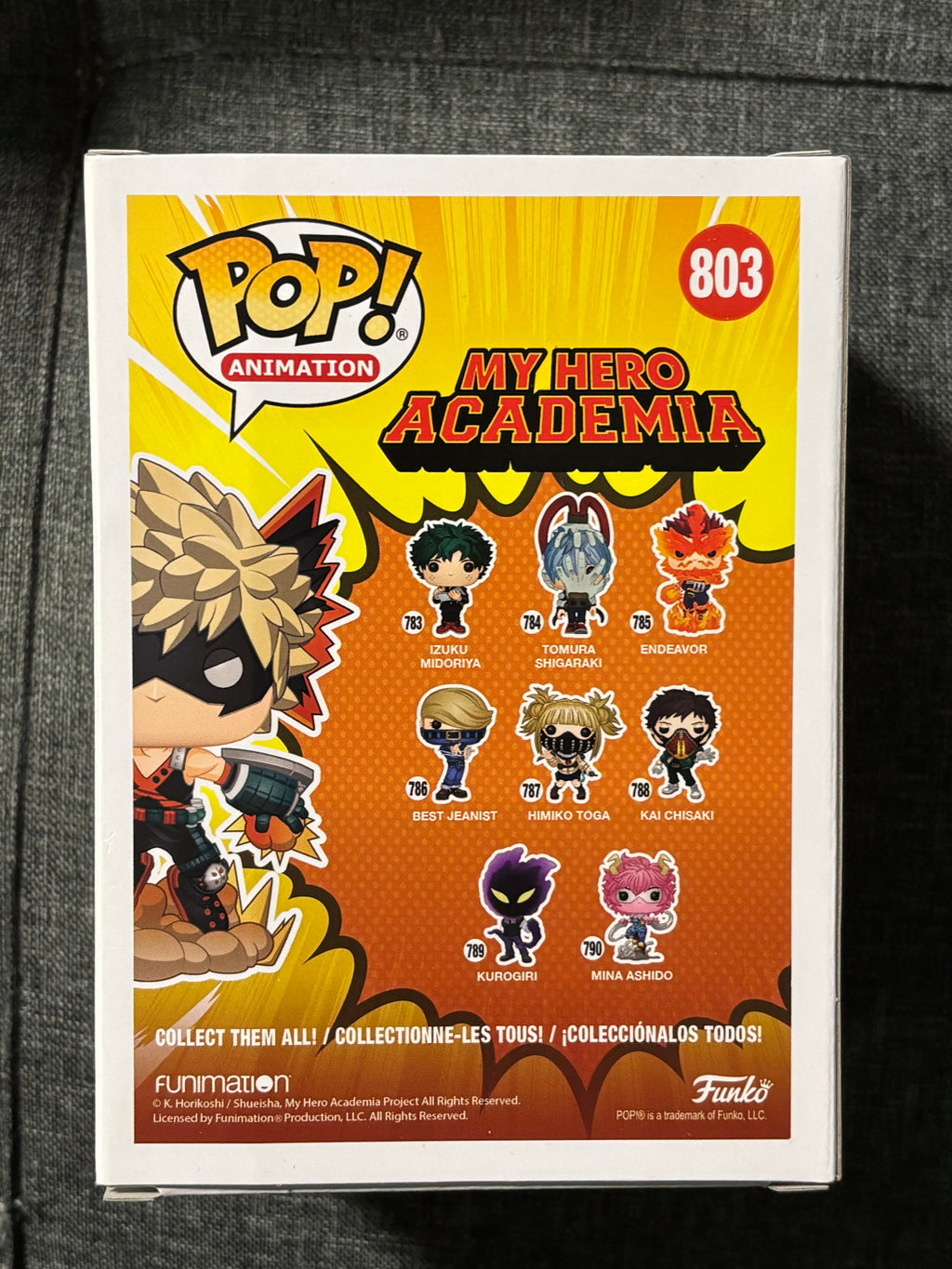 Katsuki Bakugo #803 (2020 summer con) Limited Edition My Hero Academia