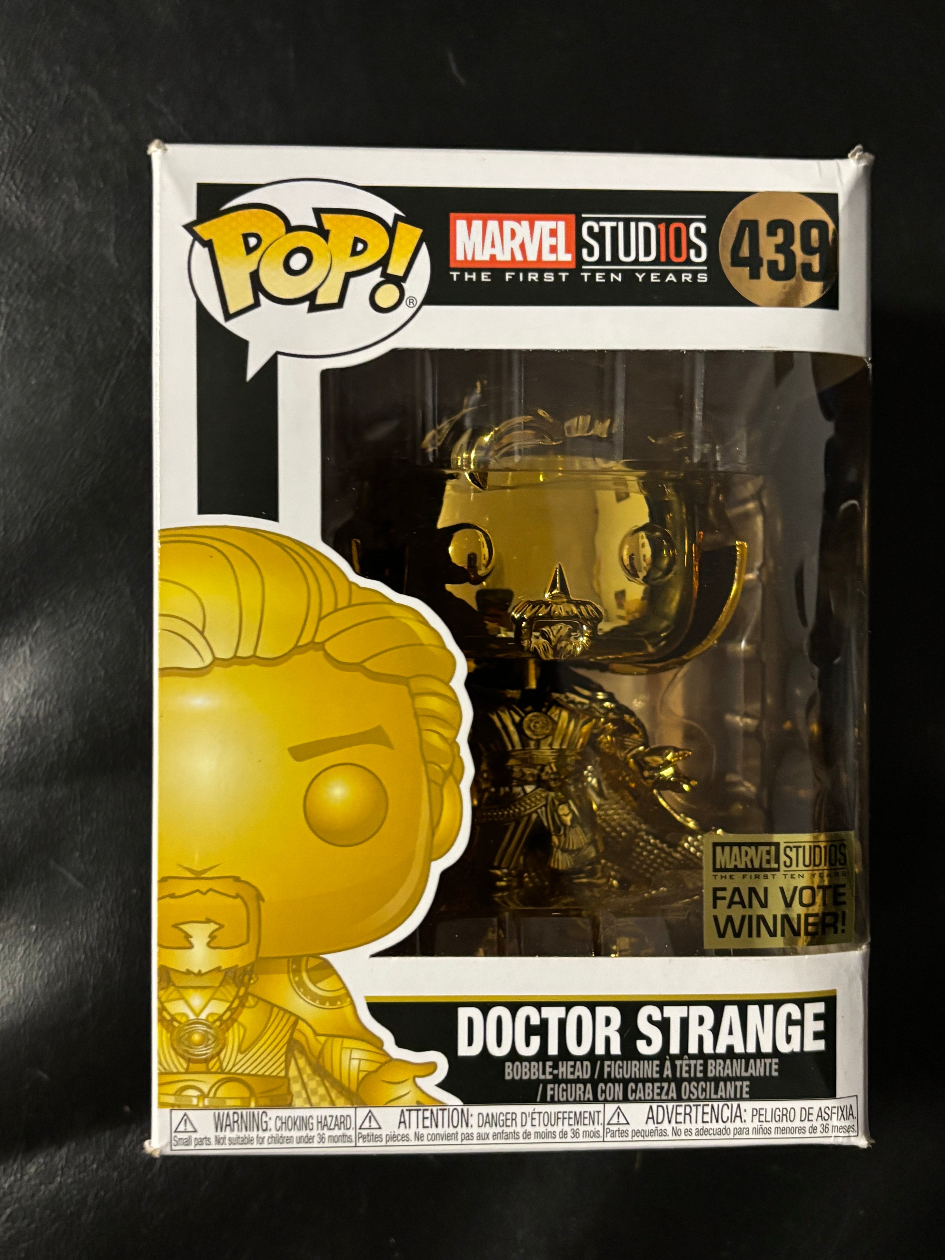 Dr. Strange #439 (Gold Chrome) Fan winner