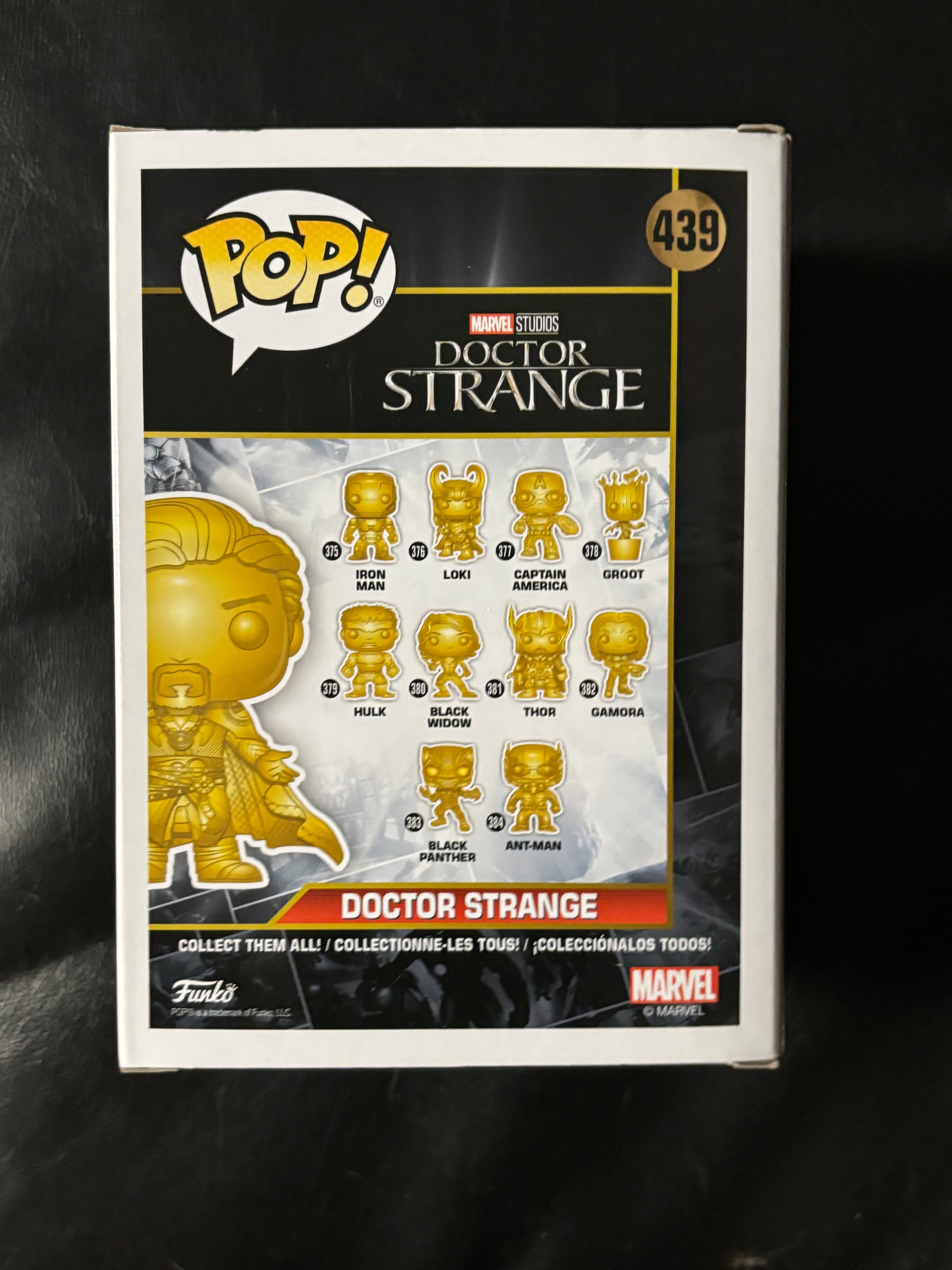 Dr. Strange #439 (Gold Chrome) Fan winner