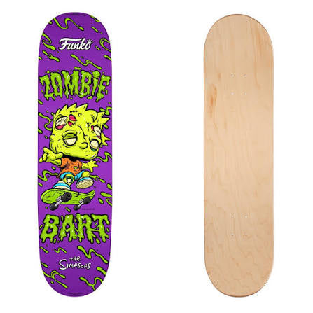 Zombie bart skateboard limited edition