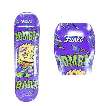 Zombie bart skateboard limited edition