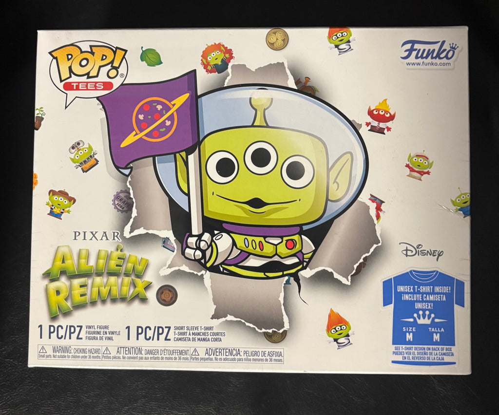 Pop and tee alien remix (Size medium) (Sealed)