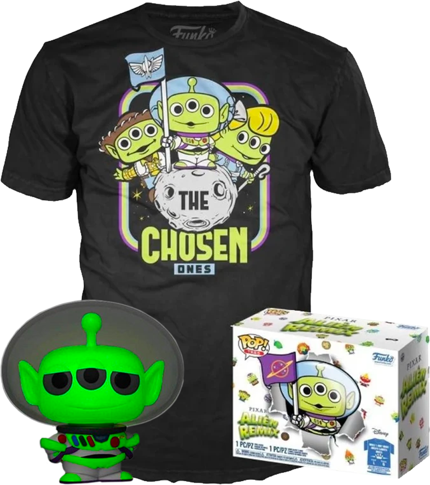 Pop and tee alien remix (Size medium) (Sealed)