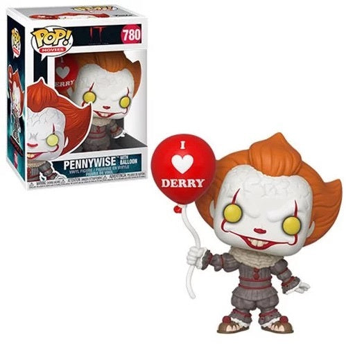 Pennywise with Balloon (I Heart Derry)