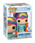 Freddy Funko skiing